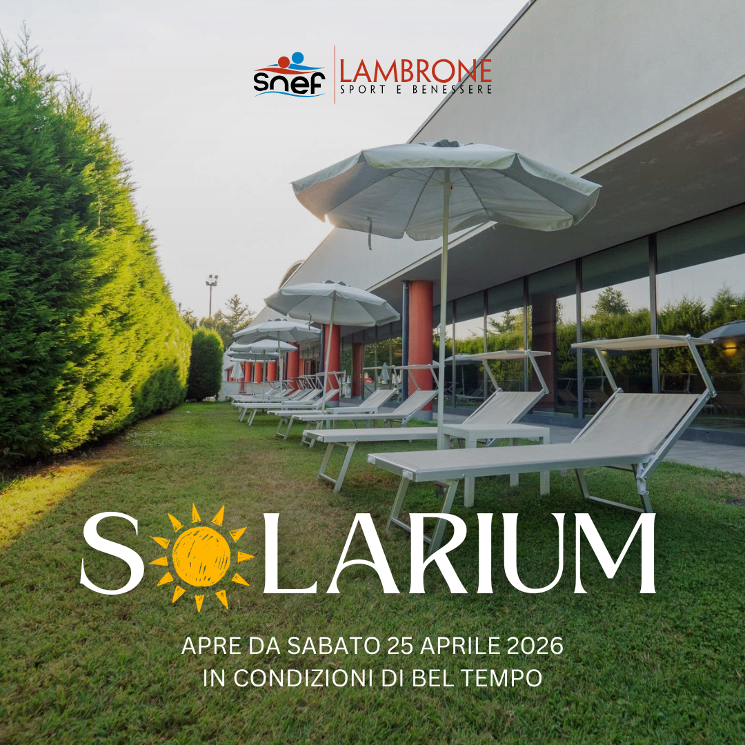 solarium area wellness snef lambrone 2026